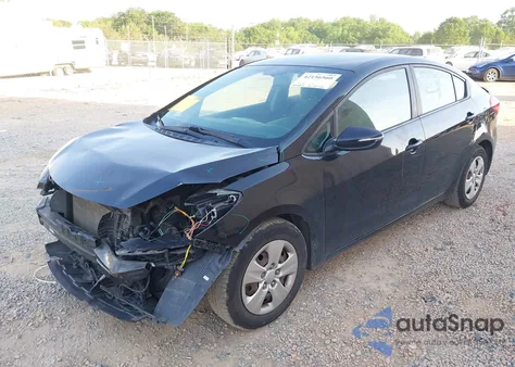 2016 Kia Forte Lx from USA, damaged, VIN KNAFX4A6XG5552745